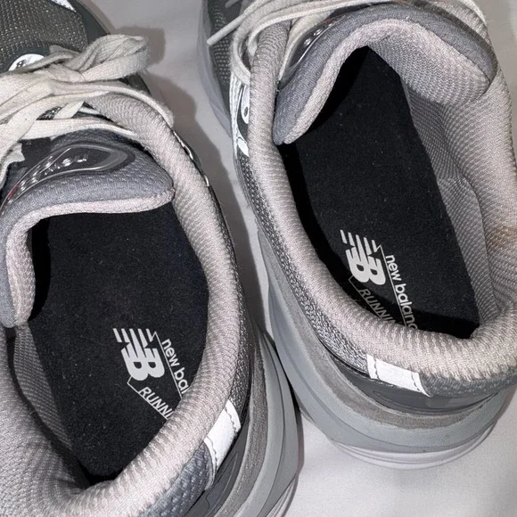 New Balance 990v6 Grey Running Shoes M990GL6 Mens 11 2E Extra Wide USA